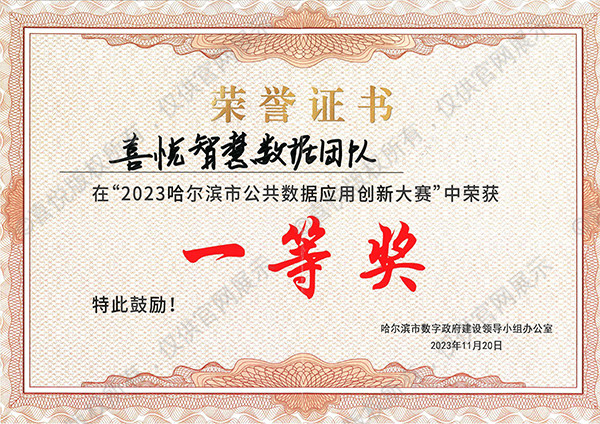 荣誉证书